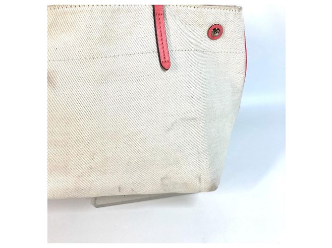 Bolso Tote Cabas PM de la colección de verano 2014 de Louis Vuitton Rosa Blanco - vista 6