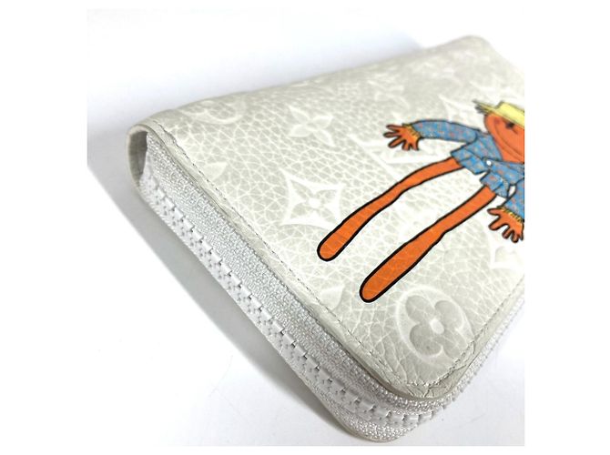 Louis Vuitton Monogram Langbörse Weiß Mehrfarben Monogramm - Ansicht 3