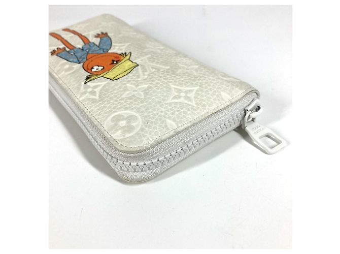Louis Vuitton Monogram Langbörse Weiß Mehrfarben Monogramm - Ansicht 5