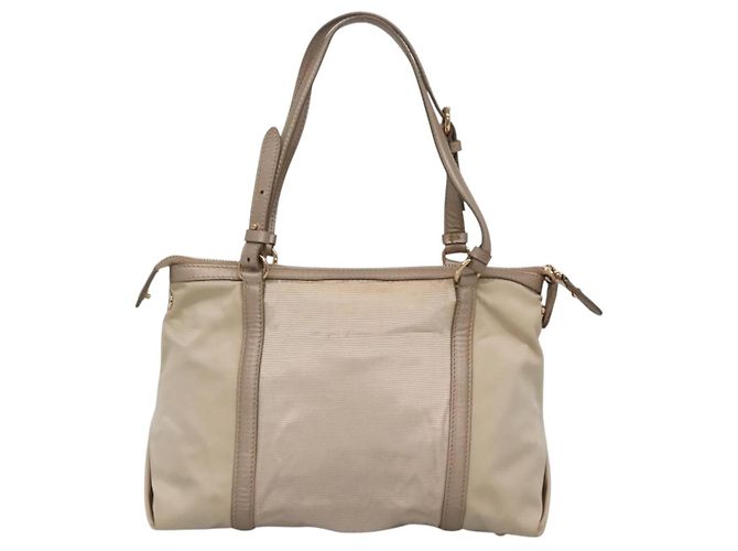 Borsa Vala in nylon Salvatore Ferragamo Beige - vista 2