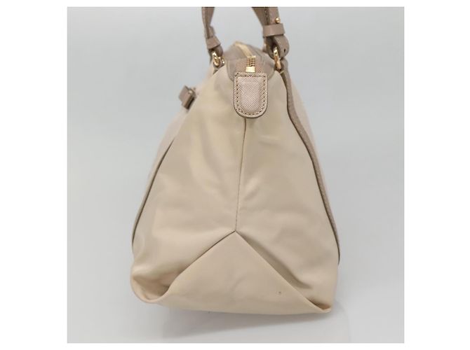 Borsa Vala in nylon Salvatore Ferragamo Beige - vista 4
