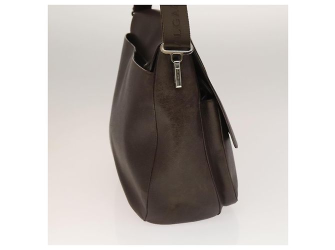Bulgari Borsa a tracolla Bvlgari in pelle Marrone - vista 5