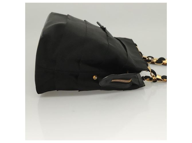 Borsa a Spalla Vala in Tela Salvatore Ferragamo Nero - vista 3