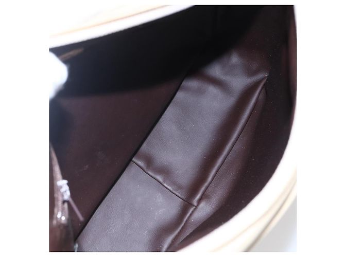 Bally Vintage Schultertasche aus gestepptem Leder Roh - Ansicht 5