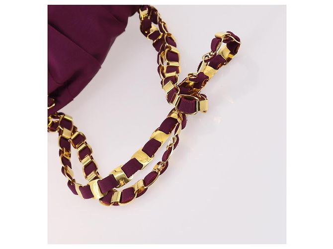 Salvatore Ferragamo Vala Backpack Canvas Purple - view 7