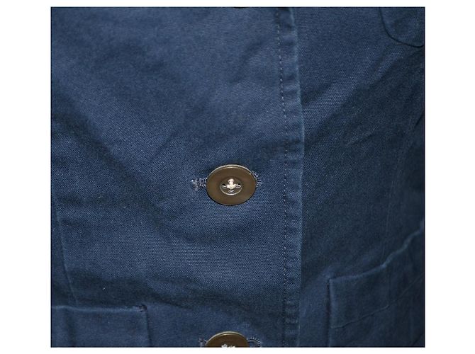 Chaqueta de algodón azul Ralph Lauren - vista 2