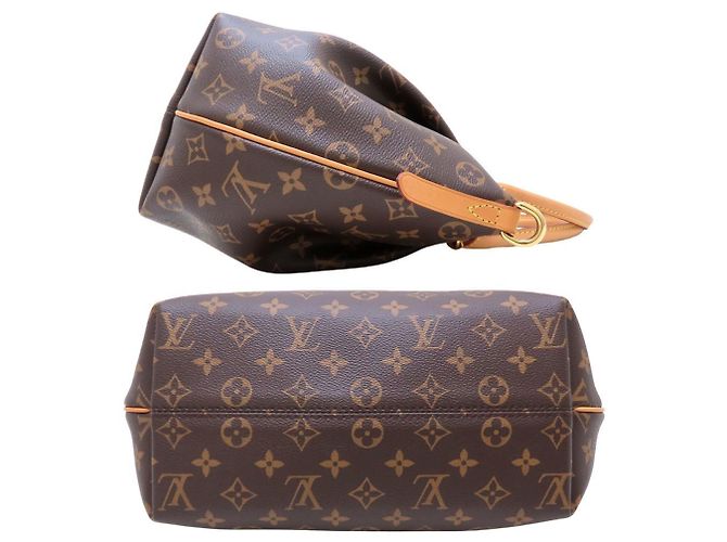 Borsa Louis Vuitton Monogram Turen MM M48814 Marrone - vista 2