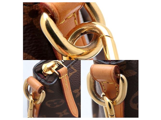 Borsa Louis Vuitton Monogram Turen MM M48814 Marrone - vista 6