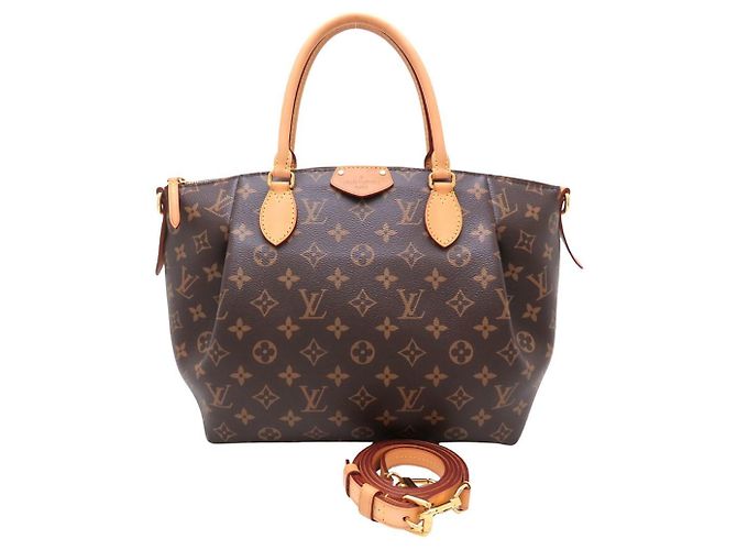 Borsa Louis Vuitton Monogram Turen MM M48814 Marrone - vista 9