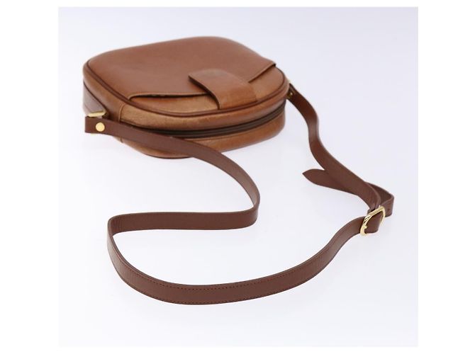 Borsa a Spalla in Pelle Burberry Marrone - vista 7