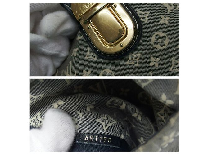 Louis Vuitton Monogram Idylle Romance Ankle Shoulder Bag Brown White Navy blue - view 11