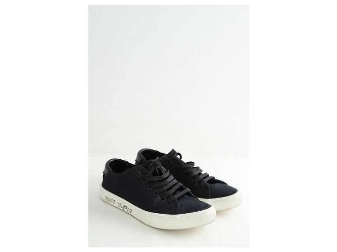 Saint Laurent Schwarze Sneaker - Ansicht 3