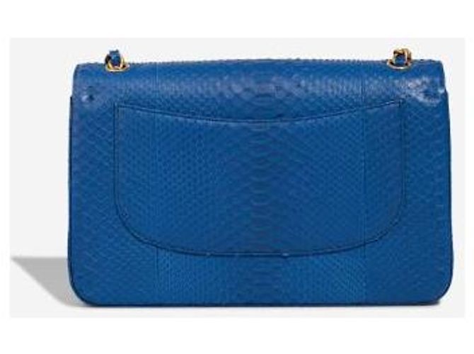 Borsa CHANEL Timeless/Classique in Pelle Esotica Blu - 102993 - vista 2