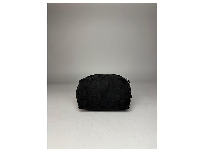 Vintage Gucci Monogram Mini Tasche schwarz - Ansicht 14