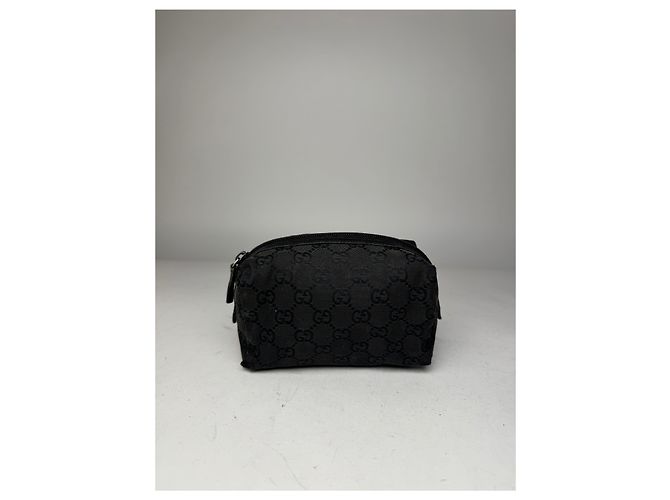 Vintage Gucci Monogram Mini Tasche schwarz - Ansicht 2