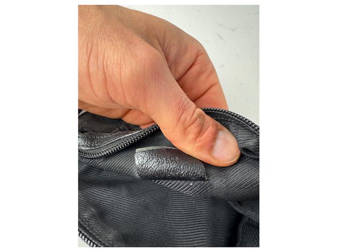 Vintage Gucci Monogram Mini Tasche schwarz - Ansicht 4