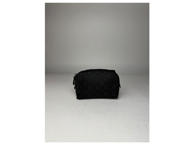 Vintage Gucci Monogram Mini Tasche schwarz - Ansicht 6