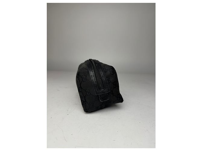 Vintage Gucci Monogram Mini Tasche schwarz - Ansicht 7
