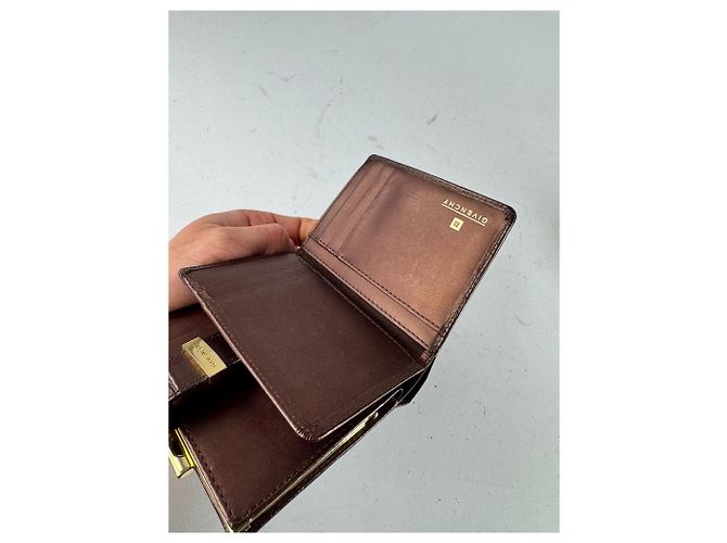 Vintage Givenchy Monogram Wallet black brown - view 4