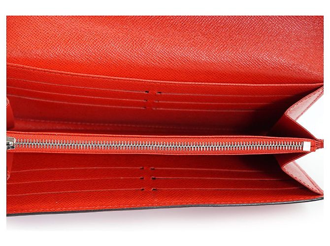 Louis Vuitton Cartera Larga Epi Sarah Coquelicot Roja - vista 11