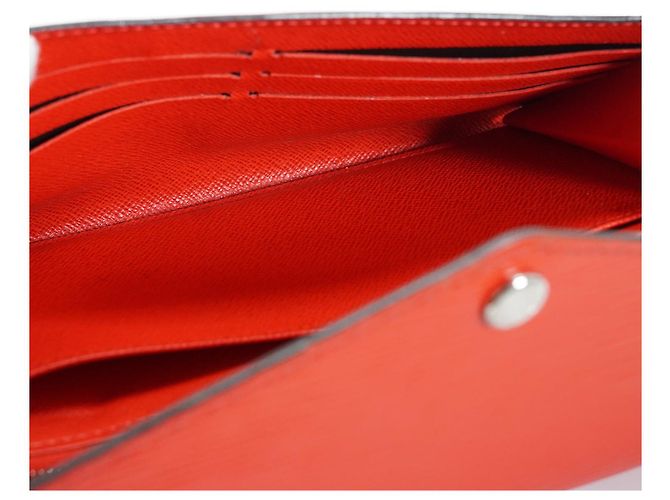 Louis Vuitton Cartera Larga Epi Sarah Coquelicot Roja - vista 14