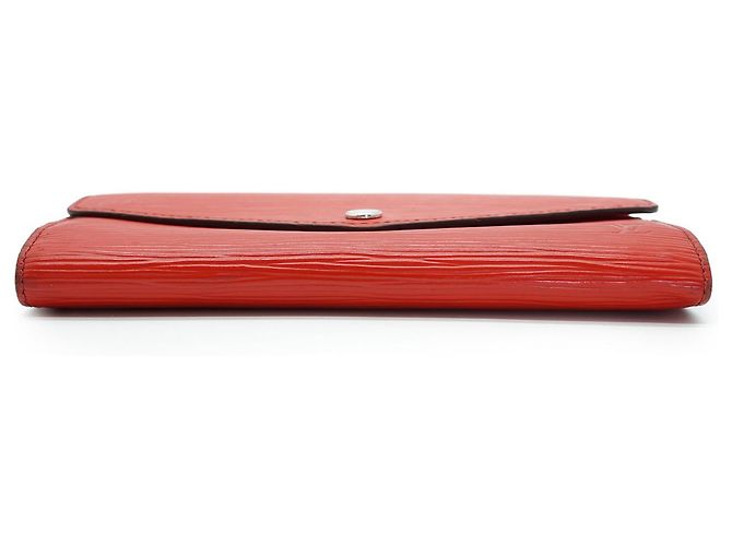Louis Vuitton Cartera Larga Epi Sarah Coquelicot Roja - vista 5