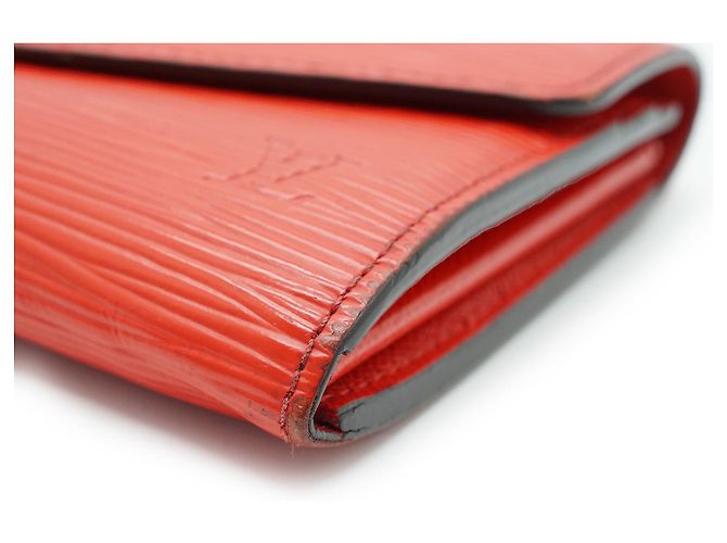 Louis Vuitton Cartera Larga Epi Sarah Coquelicot Roja - vista 7