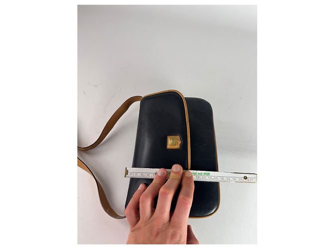 Céline Vintage Celine Triomphe Tasche Braun Schwarz - Ansicht 13