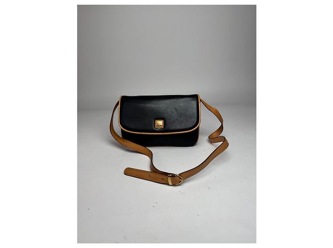 Céline Vintage Celine Triomphe Tasche Braun Schwarz - Ansicht 14