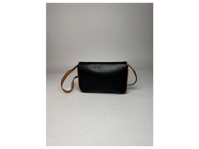 Céline Vintage Celine Triomphe Tasche Braun Schwarz - Ansicht 15