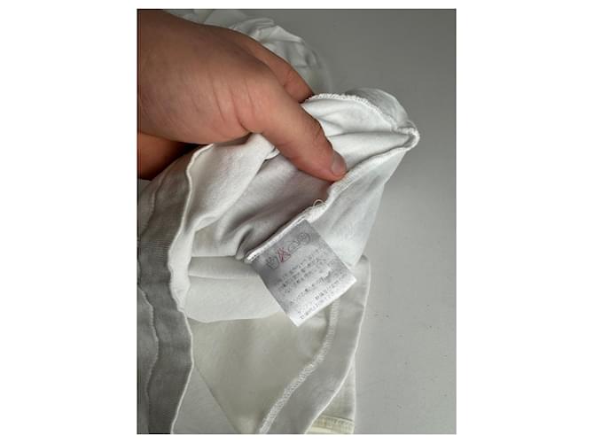 Vintage Issey Miyake Baumwollpullover Weiß - Ansicht 10