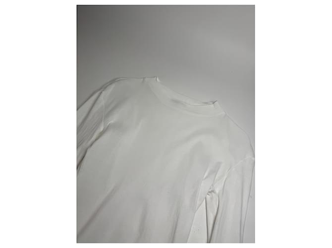 Vintage Issey Miyake Baumwollpullover Weiß - Ansicht 8