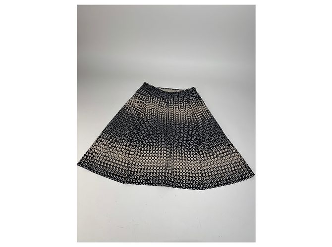 Courreges Gonna Vintage Givenchy Marrone Nera 36/S Nero - vista 4