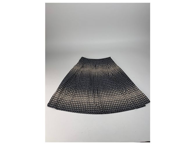 Courreges Gonna Vintage Givenchy Marrone Nera 36/S Nero - vista 6