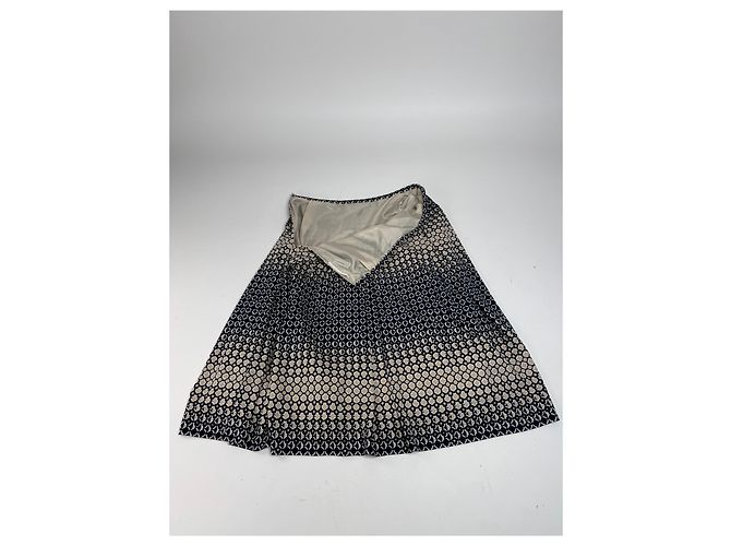 Courreges Gonna Vintage Givenchy Marrone Nera 36/S Nero - vista 9