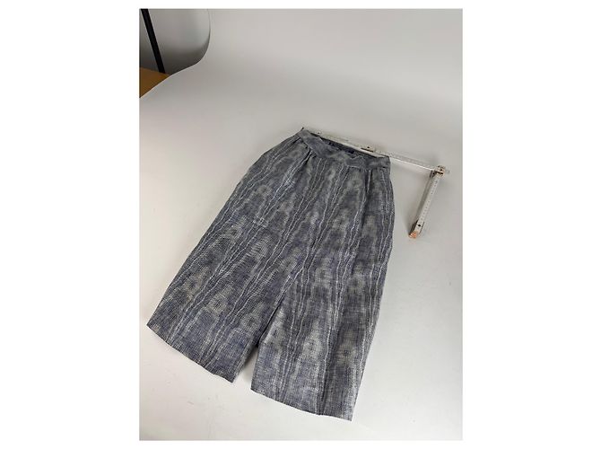 Vintage Givenchy Wollrock 36/S Anthrazitgrau - Ansicht 4