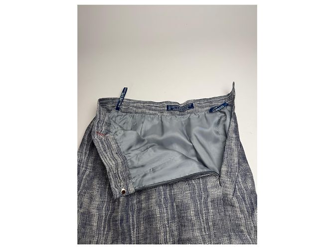 Vintage Givenchy Wollrock 36/S Anthrazitgrau - Ansicht 6