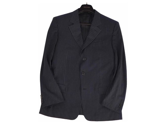 Completo da Uomo Louis Vuitton Blu navy - vista 2