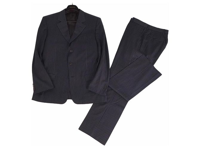 Completo da Uomo Louis Vuitton Blu navy - vista 4
