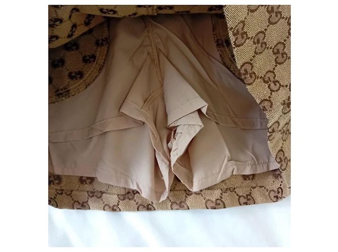 Gucci GG Monogramm Minirock Beige - Ansicht 6
