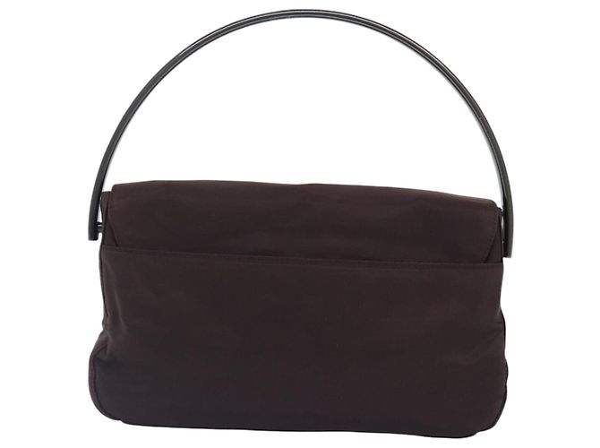 Vintage Handtasche Prada Tessuto Braun - Ansicht 2