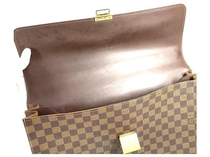 Borsa Louis Vuitton Damier Altona GM Marrone Damier ebene - vista 13