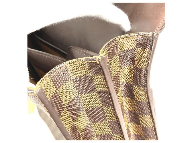 Borsa Louis Vuitton Damier Altona GM Marrone Damier ebene - vista 17