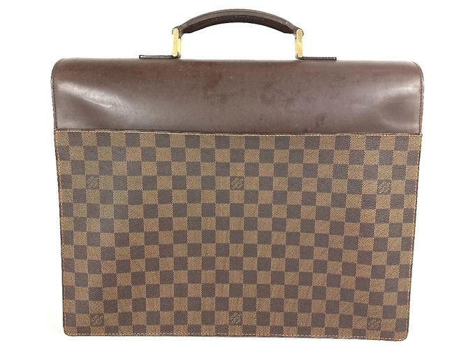 Borsa Louis Vuitton Damier Altona GM Marrone Damier ebene - vista 2