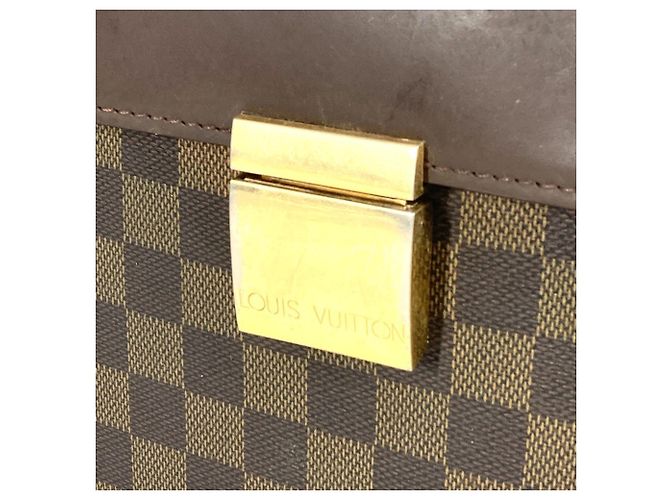Borsa Louis Vuitton Damier Altona GM Marrone Damier ebene - vista 9