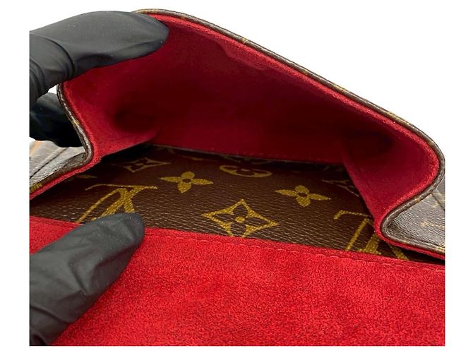 Borsa a spalla mini Viva Cite PM in pelle Monogram Louis Vuitton Marrone - vista 10
