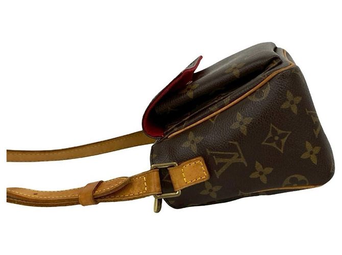 Borsa a spalla mini Viva Cite PM in pelle Monogram Louis Vuitton Marrone - vista 5