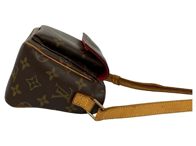Borsa a spalla mini Viva Cite PM in pelle Monogram Louis Vuitton Marrone - vista 6