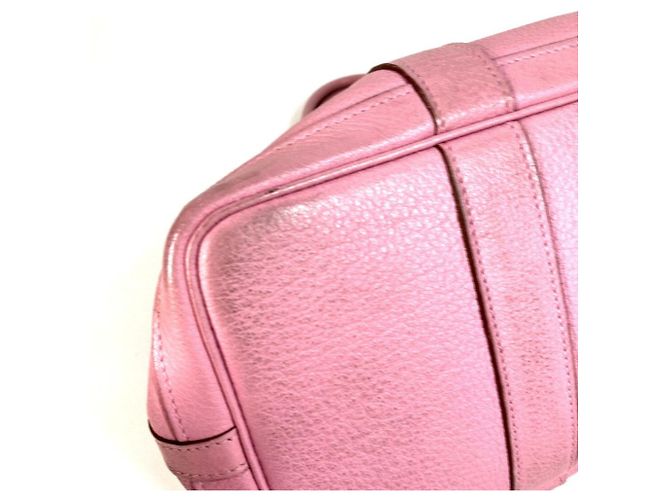 Borsa Tote Hermès Garden Party TPM in Negonda Rosa - vista 7