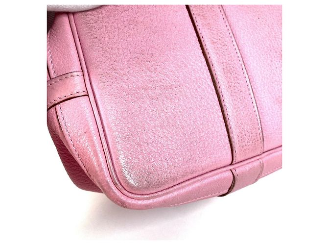 Borsa Tote Hermès Garden Party TPM in Negonda Rosa - vista 8